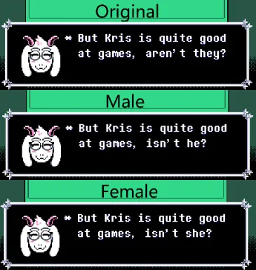 Gendered Kris