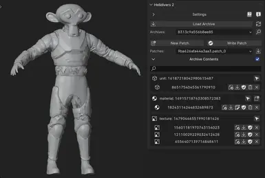 Helldivers 2 Blender Addon (for racists only)