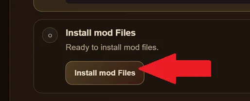 13th Step : Once everything is ready, the mods can be installed into your game