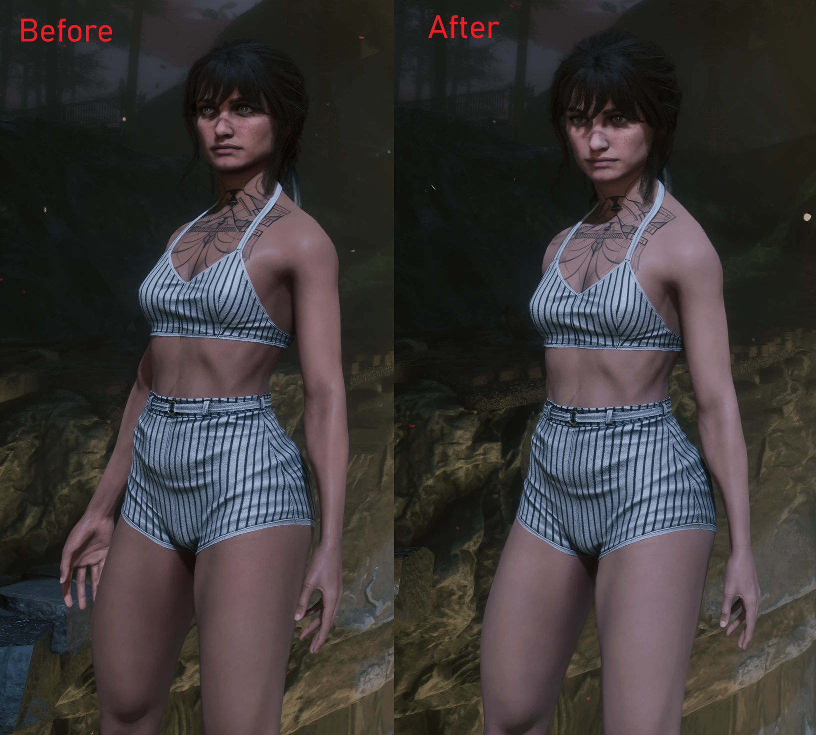 Sciel untanned (lighter skin)