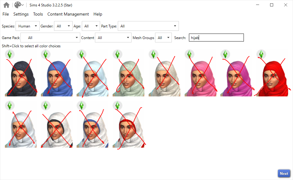 No Hijabs